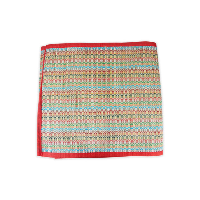 Yoga Mat - 6 x 6.25 Feet | Handmade Mat/ Korai Pai/ Sitting Mat for Pooja/ 1.780 Kgs - Yoga Mat & Aasan