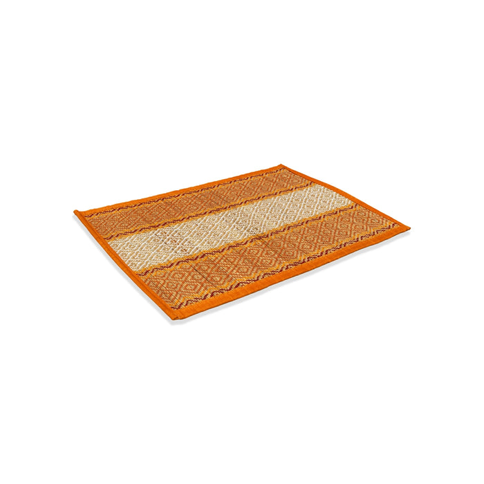 Table Mat - 16 x 11 Inches | 6+1 Set / Handmade Mat / Korai Pai/ Home & Kitchen Table Mat