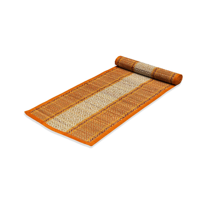 Table Mat - 16 x 11 Inches | 6+1 Set / Handmade Mat / Korai Pai/ Home & Kitchen Table Mat