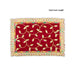 Asan Mat - 9.5 x 7 Inches | Velvet Aasan Mat/ Jari Border Pooja Aasan for Deity/ Assorted Colours/ 10 Gms Approx - Pooja Aasan & Bajot & Pooja Mat