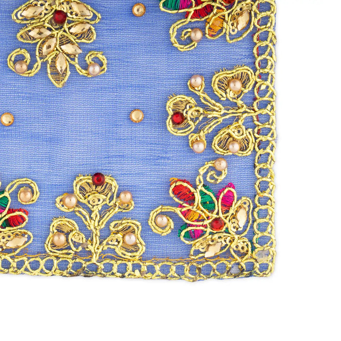 Chunri - 9 x 13 Inches | Mata Chunari/ Chunri for Deity/ Assorted Colour - Devi Dress