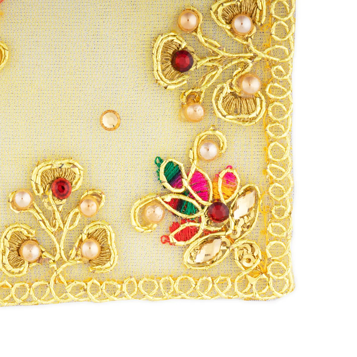 Chuna Mathi Giri - Aasan Velvet Plain Mat | Pooja Mat | Puja Chunri