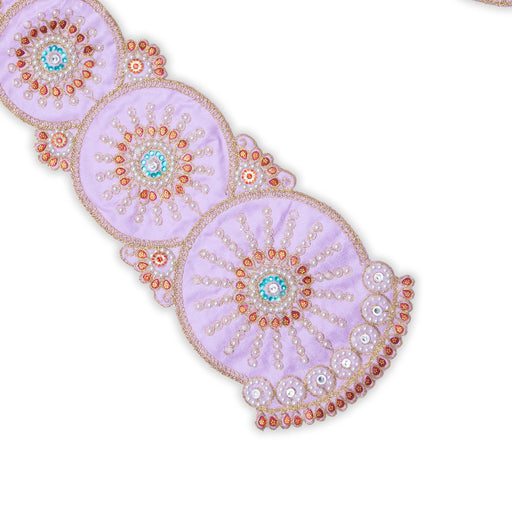 Angavastram - 60 Inches | Towel/ Beads Designed Thundu for Deity/ 115 Gms/ Assorted Colours - Shawls & Towels