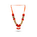 Artificial Garland - 9 Inches | Satin Garland/ Cloth Mala for Photo Frame/ Assorted Design & Colour - Mala