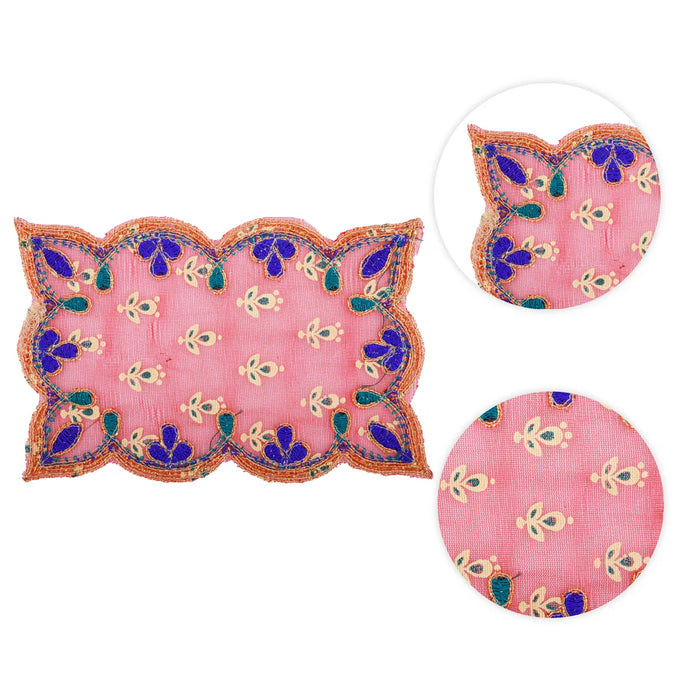 Chunri - 6.5 x 4 Inches | Mata Chunari/ Chunri for Deity/ Assorted Design - Devi Dress