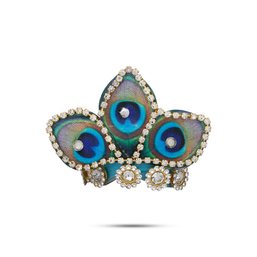 Turban | Size 0 - 2/ Kireedam/ Safa Mukut/ Kiridam for Deity/ Assorted Colour - Head & Face Accessories