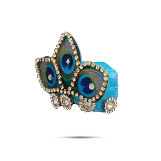 Turban | Size 0 - 2/ Kireedam/ Safa Mukut/ Kiridam for Deity/ Assorted Colour - Head & Face Accessories