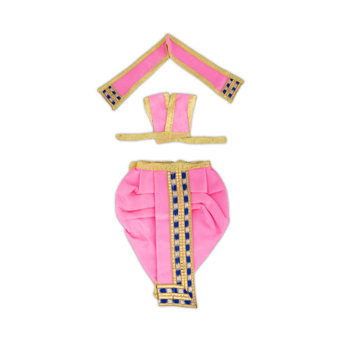 Krishna Dress - 15 Inches | Krishna Costume/ Kanha Ji Dress for Deity - Laddu Gopal Dress