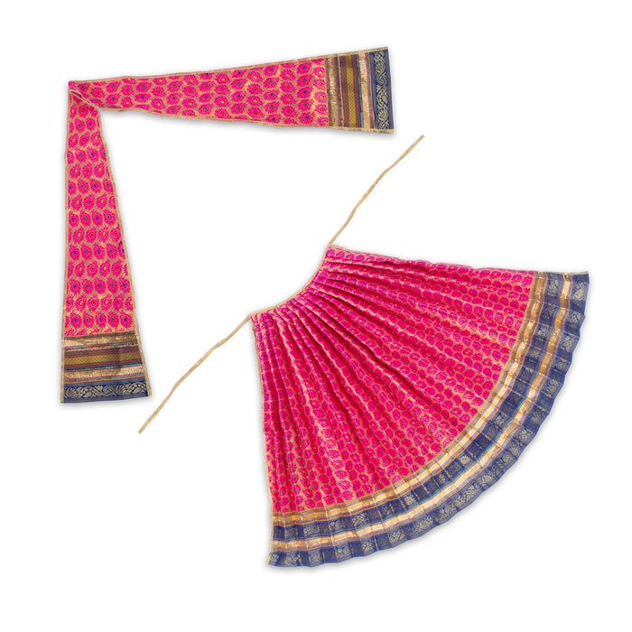 Amman Pavadai - 24 x 32 Inches | Mata Dress/ Devi Vastra/ Mata Poshak for Deity - Devi Dress