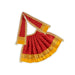 Amman Pavadai - 4 x 7 Inches | Golden Border Lehenga Patka/ Devi Vastra/ Mata Dress for Deity/ Assorted Colour - Devi Dress