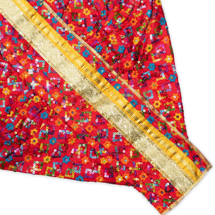 Readymade Panchakacham With Angavastram - 24 x 17.5 Inches | Mixed Design Dhoti And Towel for Men - Veshti & Dhoti