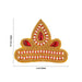 Moti Crown - 5.5 Inch | Kireedam/ Mukut/ Kiritam for Deity/ Assorted Design - Head & Face Accessories