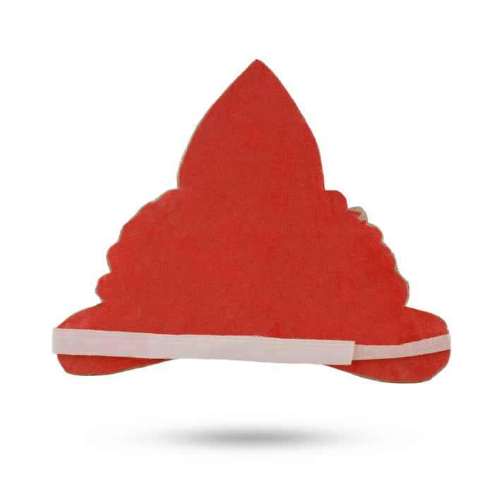 Moti Crown - 7 Inch | Kireedam/ Mukut/ Kiritam for Deity/ Assorted Design - Head & Face Accessories