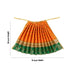 Amman Pavadai - 10 x 15 Inches | Mata Dress/ Devi Vastra/ Golden Border Mata Poshak for Deity/ Assorted Colour - Devi Dress