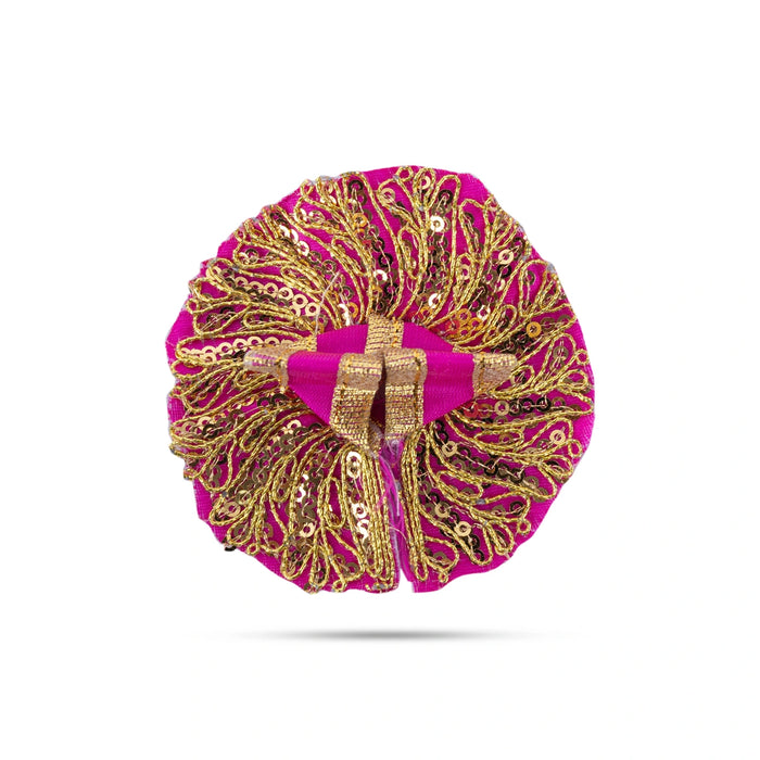 Krishna Dress - 1 x 3 Inches | Kanha Ji Dress/ Embroidery Design Laddu Gopal Ji Dress for Deity - Laddu Gopal Dress