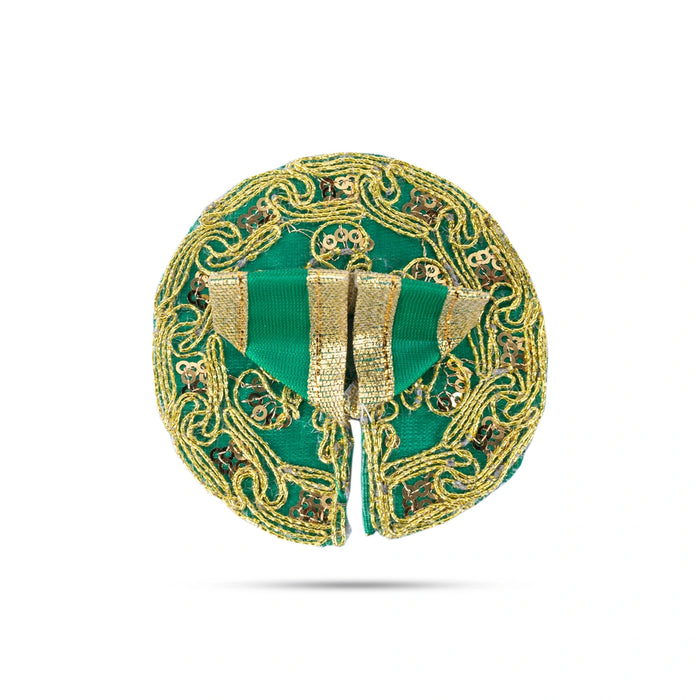 Krishna Dress - 1 x 3 Inches | Kanha Ji Dress/ Embroidery Design Laddu Gopal Ji Dress for Deity - Laddu Gopal Dress