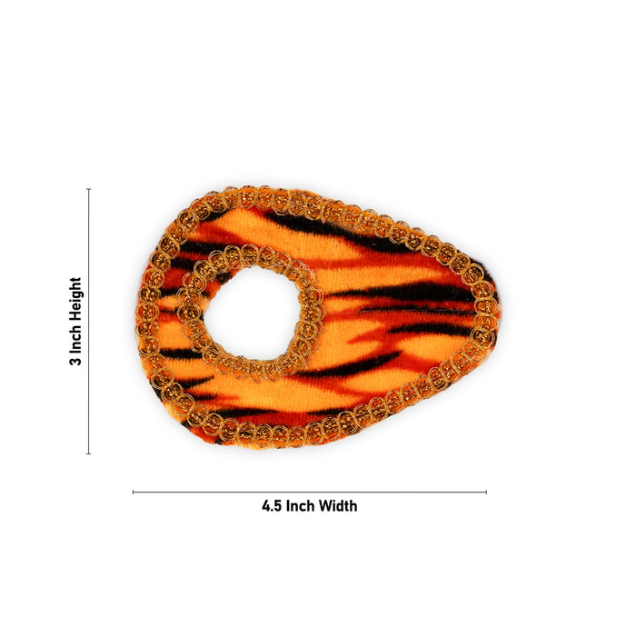 Shivling Poshak - 3 x 4.5 Inches | Shivling Dress/ Shivling Jaladhari Poshak for Deity - Bhagwan Vastra