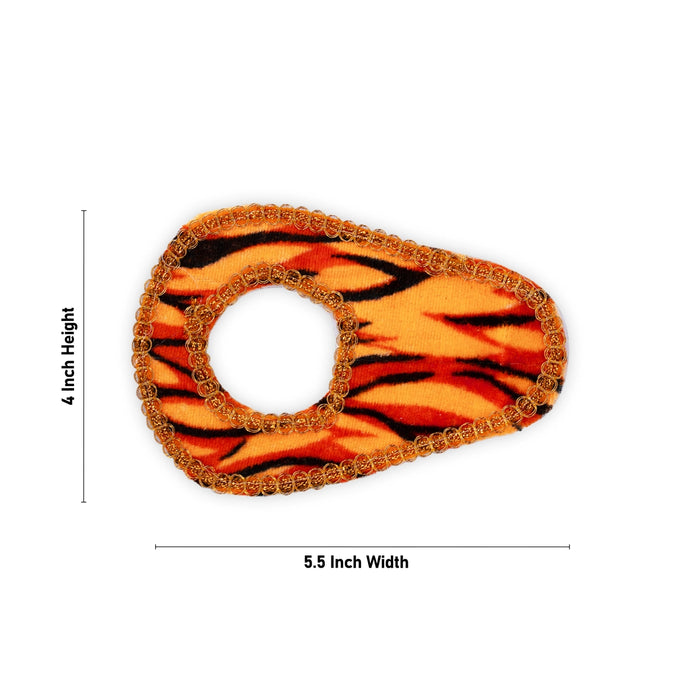 Shivling Poshak - 4 x 5.5 Inches | Shivling Dress/ Shivling Jaladhari Poshak for Deity - Bhagwan Vastra