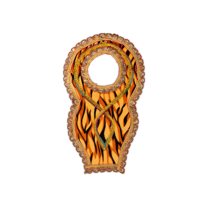 Shivling Poshak - 7.5 x 12.5 Inches | Shivling Dress/ Shivling Jaladhari Poshak for Deity - Bhagwan Vastra