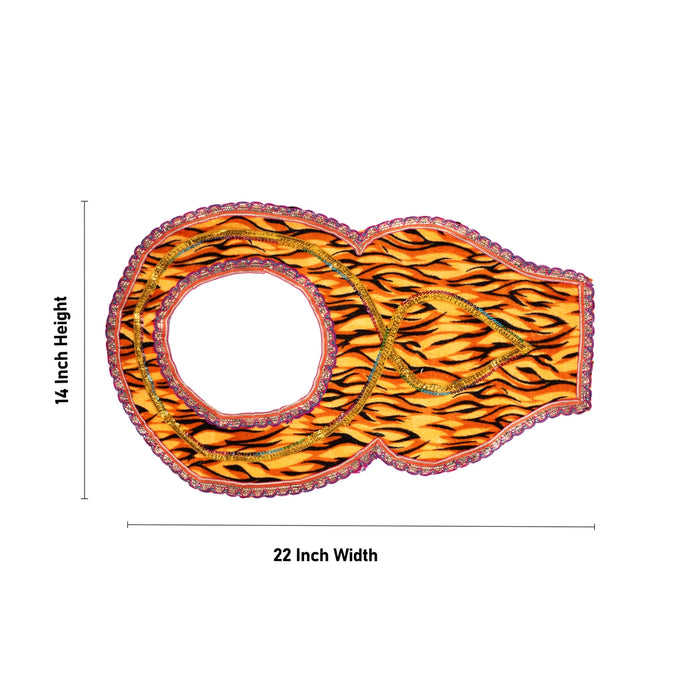 Shivling Poshak - 14 x 22 Inches | Shivling Dress/ Shivling Jaladhari Poshak for Deity - Bhagwan Vastra