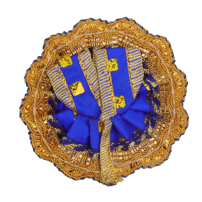 Krishnar Dress  - 3  Inches |  Satin Krishna Idol Dress/ Krishna Idol Satin Clothes for Murti/ Assorted Colour - Laddu Gopal Dress