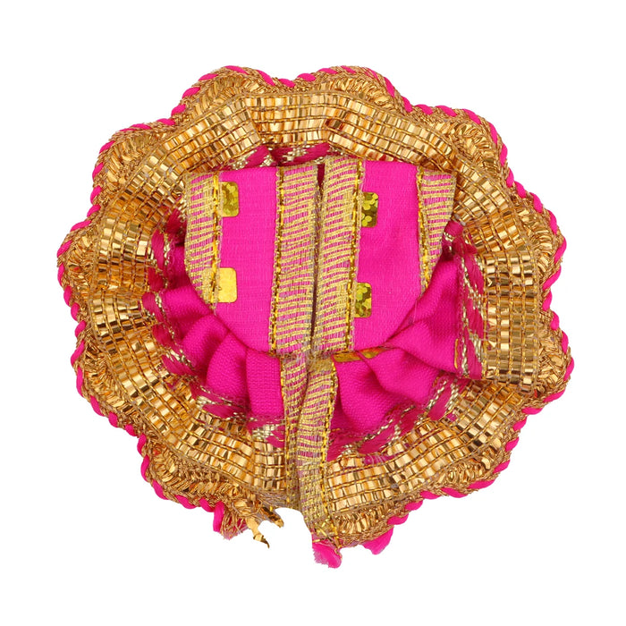 Krishnar Dress  - 3  Inches |  Satin Krishna Idol Dress/ Krishna Idol Satin Clothes for Murti/ Assorted Colour - Laddu Gopal Dress