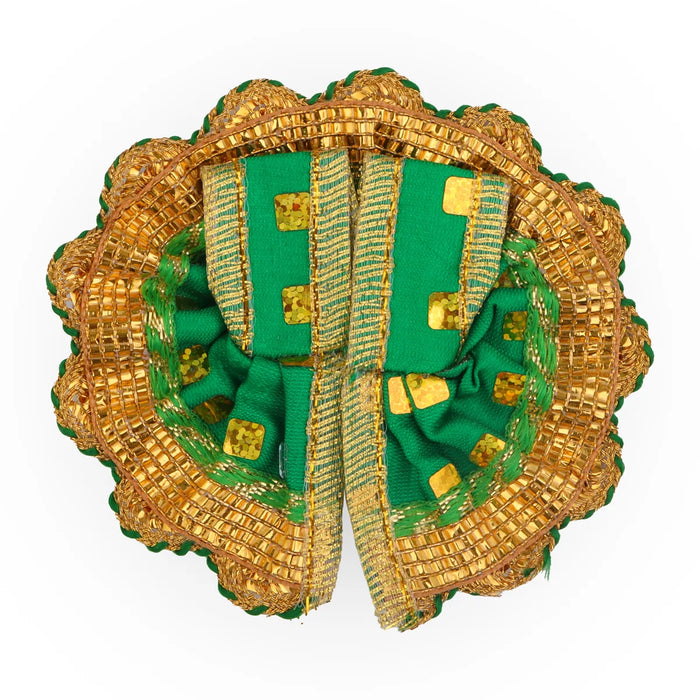 Krishnar Dress  - 3  Inches |  Satin Krishna Idol Dress/ Krishna Idol Satin Clothes for Murti/ Assorted Colour - Laddu Gopal Dress