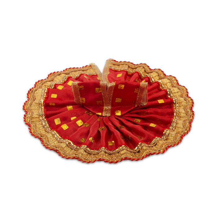 Gol Poshak - 7 Inches | Krishnar Dress / Krishna Idol Costume / Clothes for Krishna Murti/ Assorted
