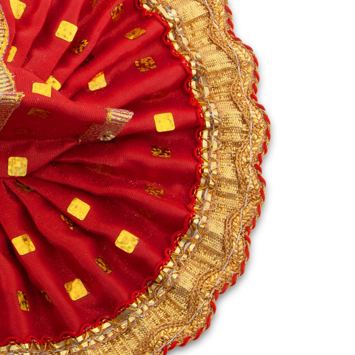 Gol Poshak - 7 Inches | Krishnar Dress / Krishna Idol Costume / Clothes for Krishna Murti/ Assorted