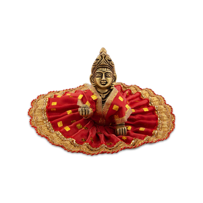 Gol Poshak - 7 Inches | Krishnar Dress / Krishna Idol Costume / Clothes for Krishna Murti/ Assorted