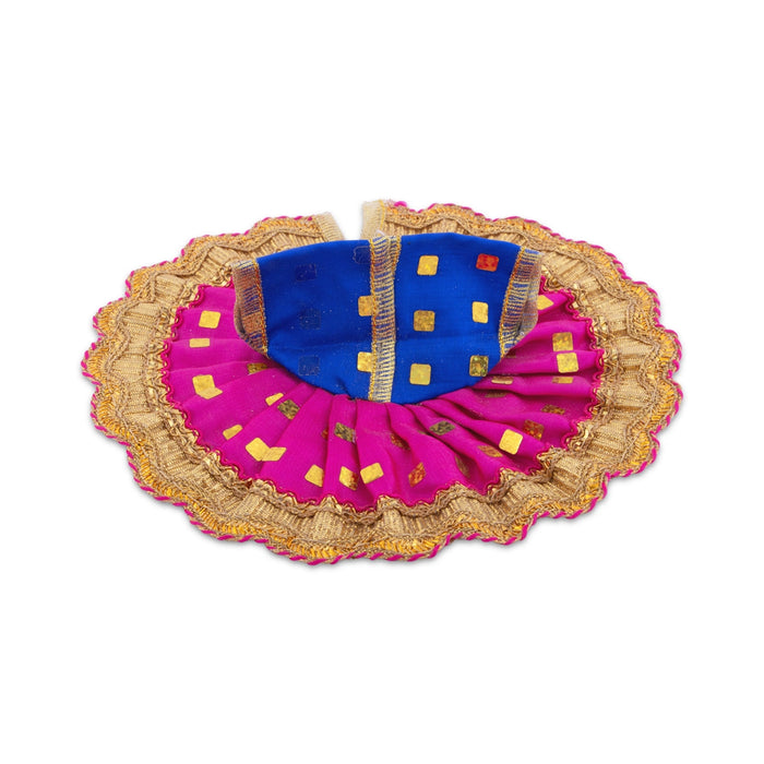 Gol Poshak - 7 Inches | Krishnar Dress / Krishna Idol Costume / Clothes for Krishna Murti/ Assorted