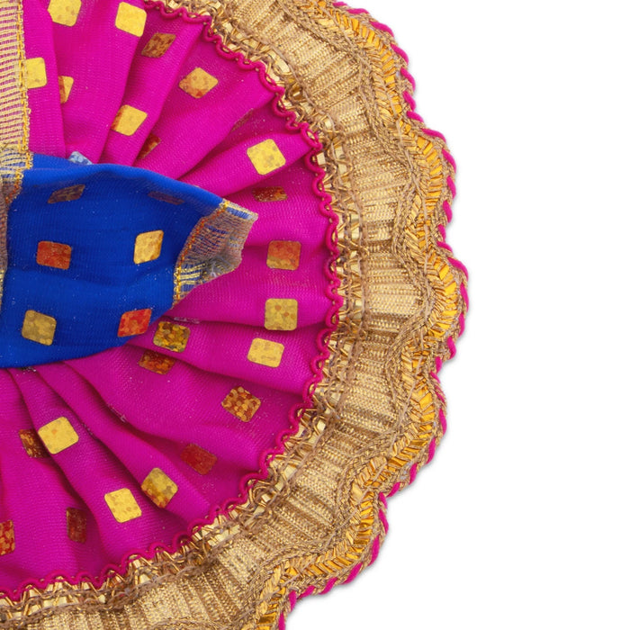 Gol Poshak - 7 Inches | Krishnar Dress / Krishna Idol Costume / Clothes for Krishna Murti/ Assorted