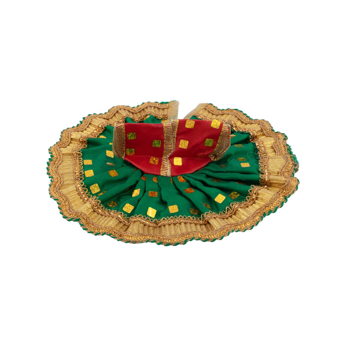 Gol Poshak - 7 Inches | Krishnar Dress / Krishna Idol Costume / Clothes for Krishna Murti/ Assorted