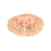 Krishna Dress - 4 Size | Fancy Work Laddu Gopal Ji Dress / Kanha Dress for Deity / Gol Poshak - Laddu Gopal, Krishna & Radha Rani Dress
