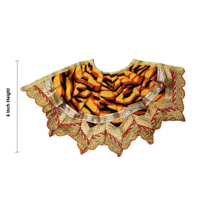 Lord Shiva Costume – 6 Inches | Velvet Mahadev Costume/ Shivji Dress/ Shivan Dress for Deity Decoration