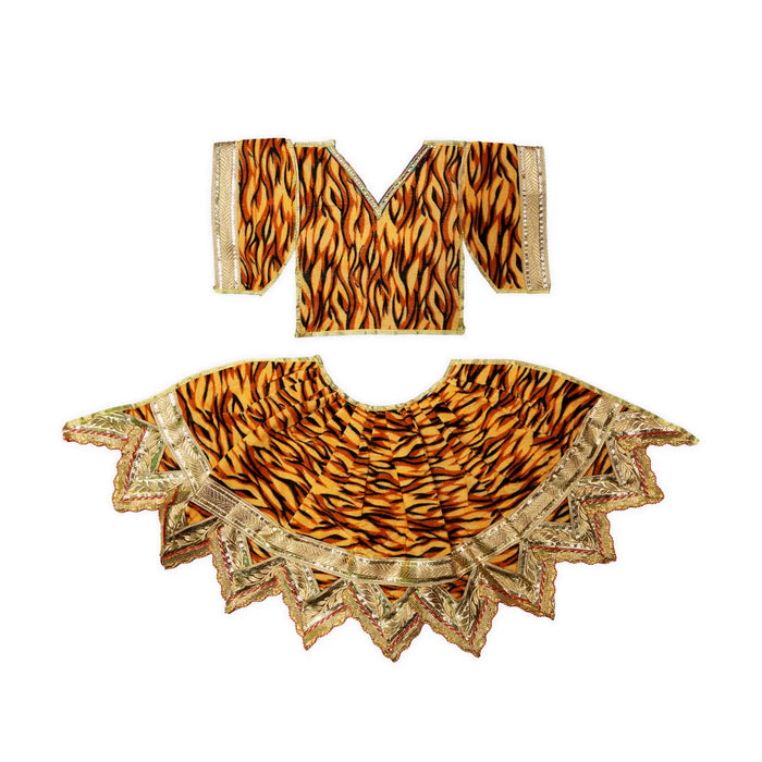 Lord Shiva Costume – 13.5 Inches | Velvet Mahadev Costume/ Shivji Dress/ Shivan Dress for Deity Decoration