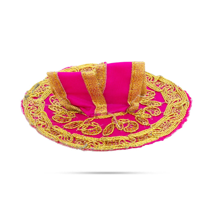 Krishna Dress - 4 Inches | Embroidery Design Kanha Ji Dress/ Laddu Gopal Ji Dress for Deity - Laddu Gopal, Krishna & Radha Rani Dress