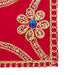 Pooja Aasan - 4 x 6 Inches | Velvet With Embroidery Design Pooja Mat/ Pooja Aasan Mat for Deity - Pooja Aasan & Bajot & Pooja Mat