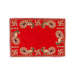 Pooja Aasan - 9 x 13 Inches | Velvet With Embroidery Design Pooja Mat / Pooja Aasan Mat for Deity - Pooja Aasan