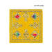 Pooja Aasan - 4 x 4 Inches | Velvet With Embroidery Design Pooja Mat/ Pooja Aasan Mat for Deity - Pooja Aasan & Bajot & Pooja Mat