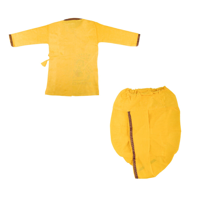 Bal Krishna Dress Set - Size 24 | Bal Krishna Costume/ Bal Kanha Dress for Kids - Ethnic Wear Sets