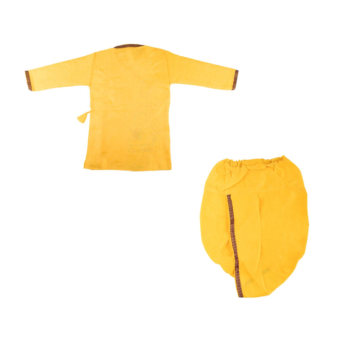 Bal Krishna Dress Set - Size 22 | Bal Krishna Costume/ Bal Kanha Dress for Kids - Ethnic Wear Sets