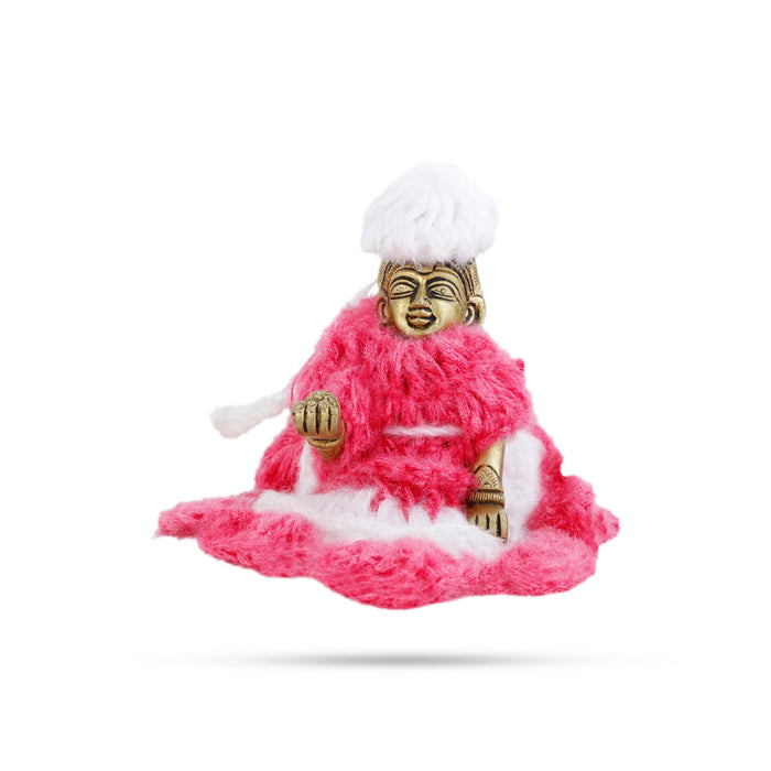 Krishna Dress - 1 x 5 Inches | Woolen Kanha Dress/ Laddu Gopal Ji Dress for Deity - Laddu Gopal Dress