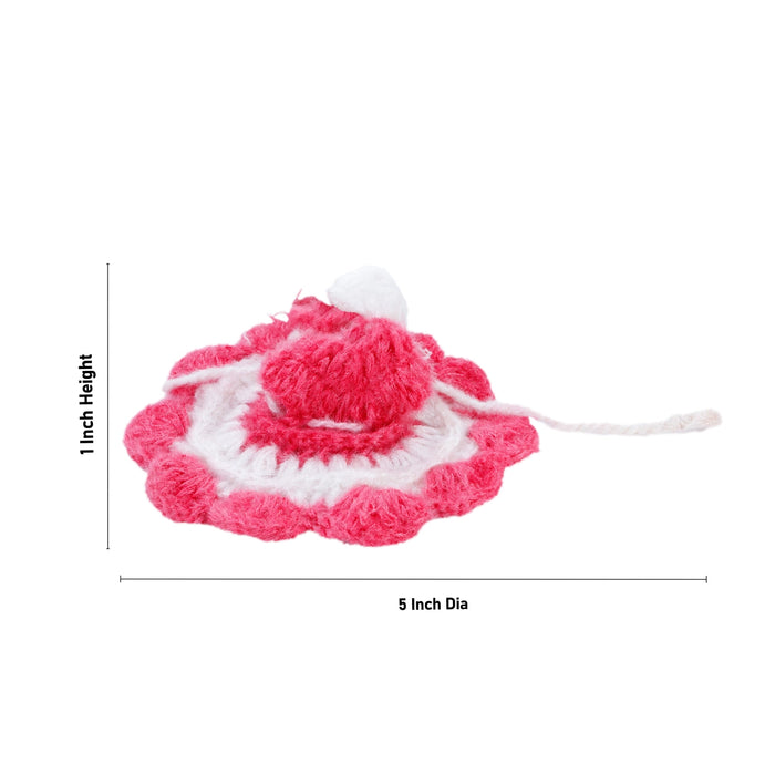 Krishna Dress - 1 x 5 Inches | Woolen Kanha Dress/ Laddu Gopal Ji Dress for Deity - Laddu Gopal Dress