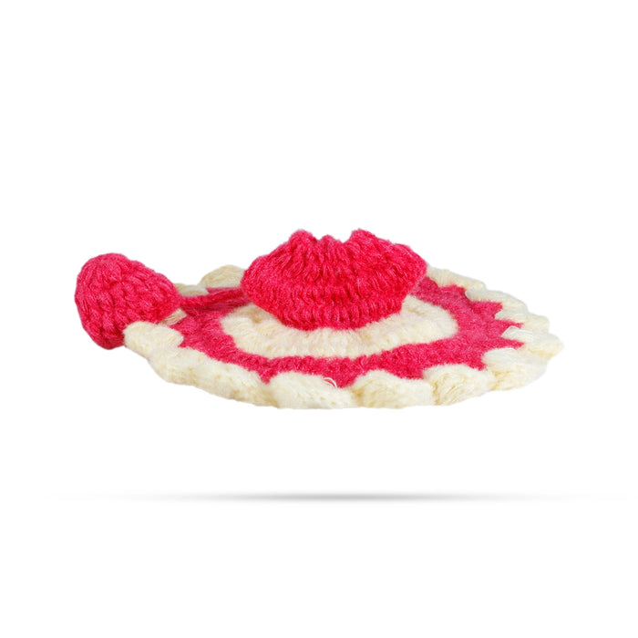 Krishna Dress - 2 x 9 Inches | Woolen Krishna Poshak/ Laddu Gopal Ji Dress for Deity - Laddu Gopal Dress