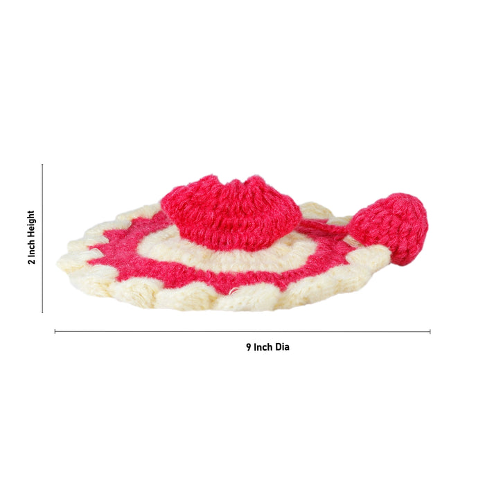 Krishna Dress - 2 x 9 Inches | Woolen Krishna Poshak/ Laddu Gopal Ji Dress for Deity - Laddu Gopal Dress