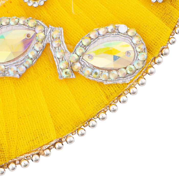 Lehanga Patka - 7 Size Set | Decorative Amman Pavadai/ Devi Dress/ Mata Rani Poshak For Deity