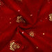 Mata Chunri - 84 x 44 Inches| Net Cloth Mata Rani Chunri Shawl/ Jari Embroidery Design Chunari for Deity - Devi Dress
