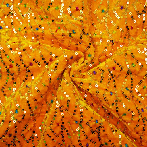 Mata Chunri - 1 Mtr | Chunri Shawl/ Velvet With Jari Design Mata Chunari for Deity - Devi Dress