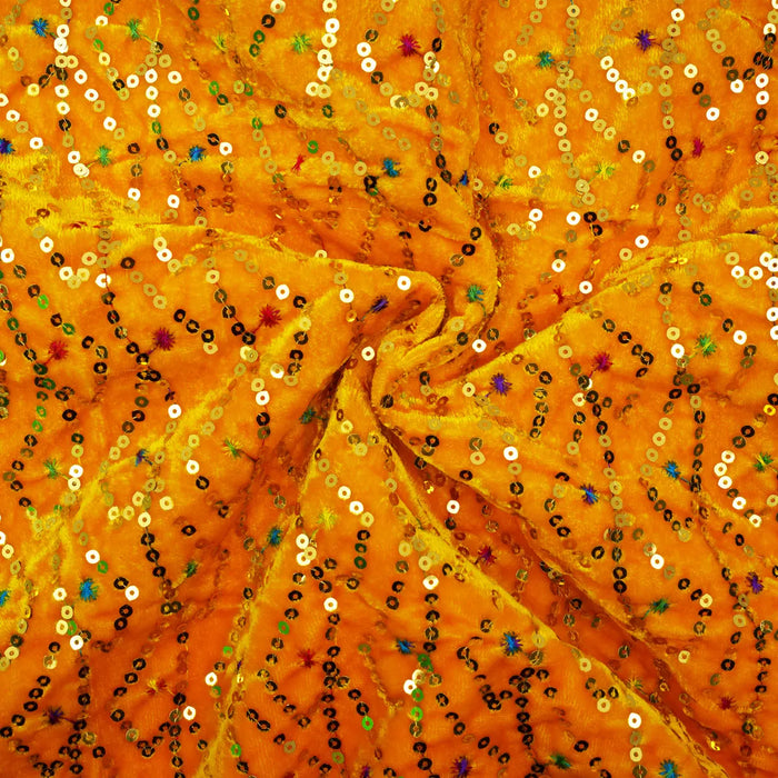 Mata Chunri - 1 Mtr | Chunri Shawl/ Velvet With Jari Design Mata Chunari for Deity - Devi Dress